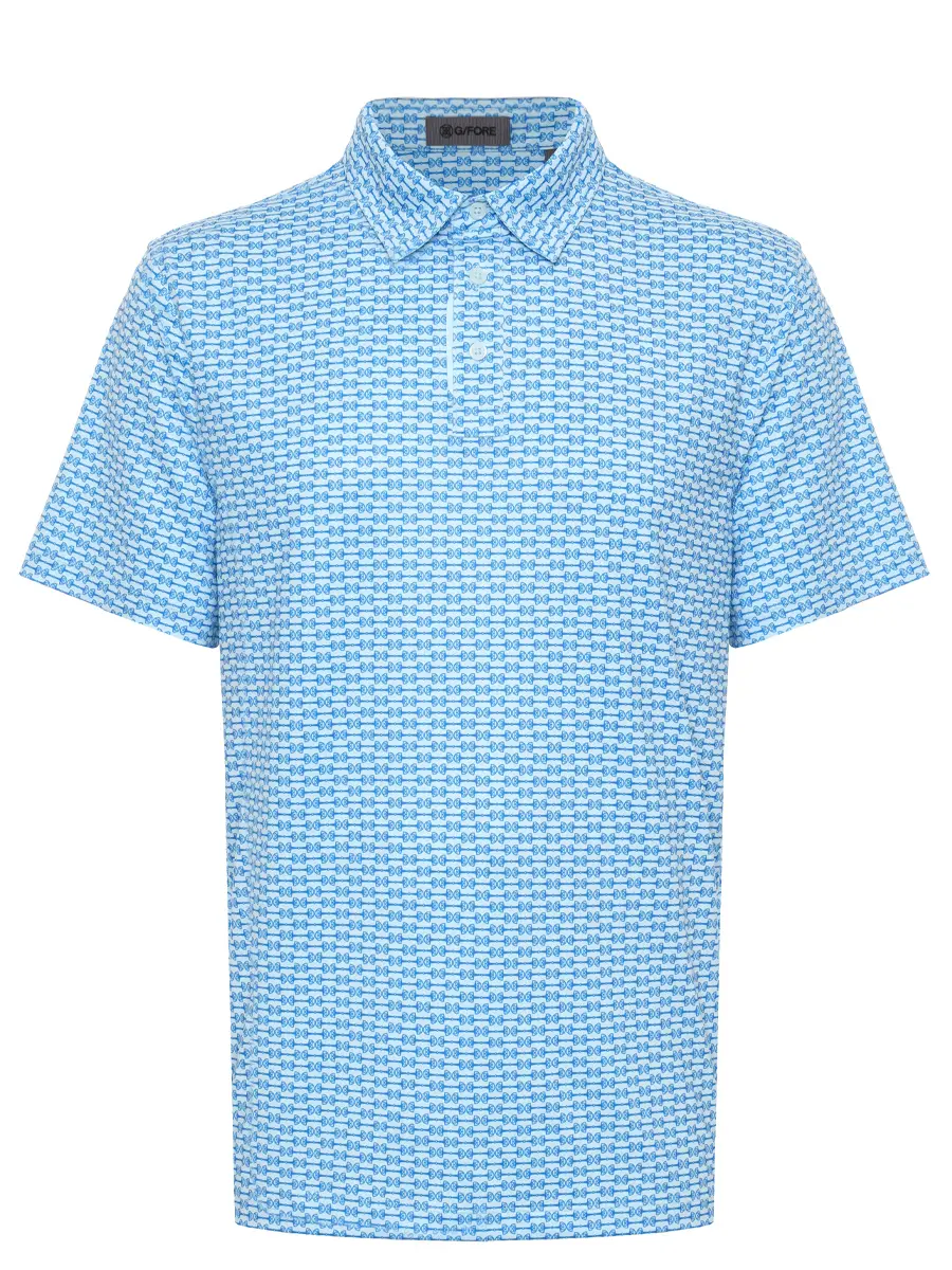 Поло с принтом GFORE GMP000079 Принт 