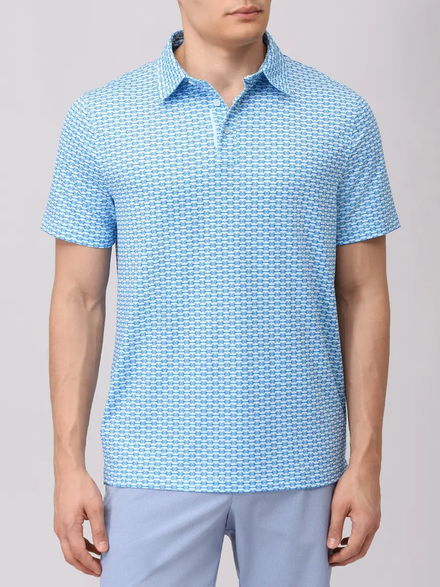 Поло с принтом GFORE GMP000079 Принт  Фото 4