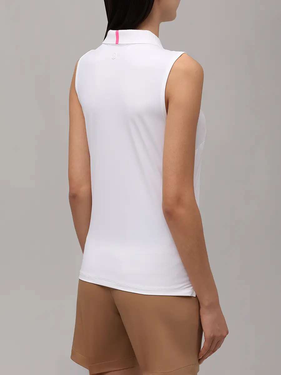 Поло однотонное GFORE GLP000085 Белый  Фото 3