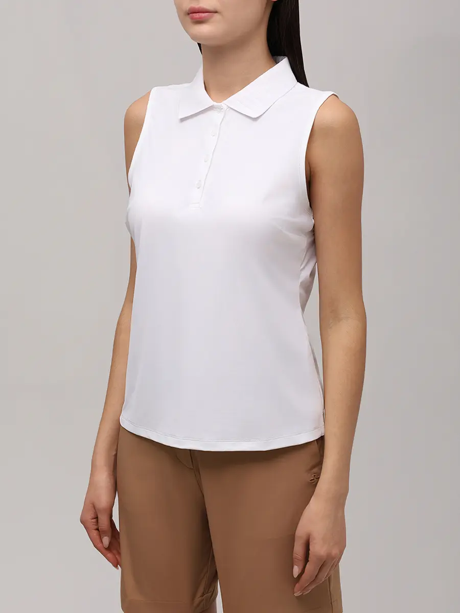 Поло однотонное GFORE GLP000085 Белый  Фото 4