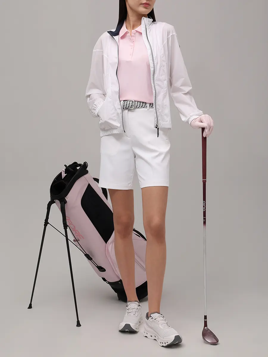 Поло однотонное GFORE GLP000085 Розовый  Фото 2