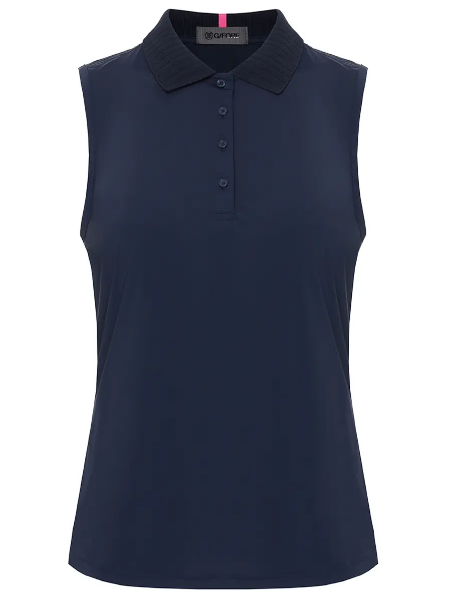 Поло однотонное GFORE GLP000085 Синий 
