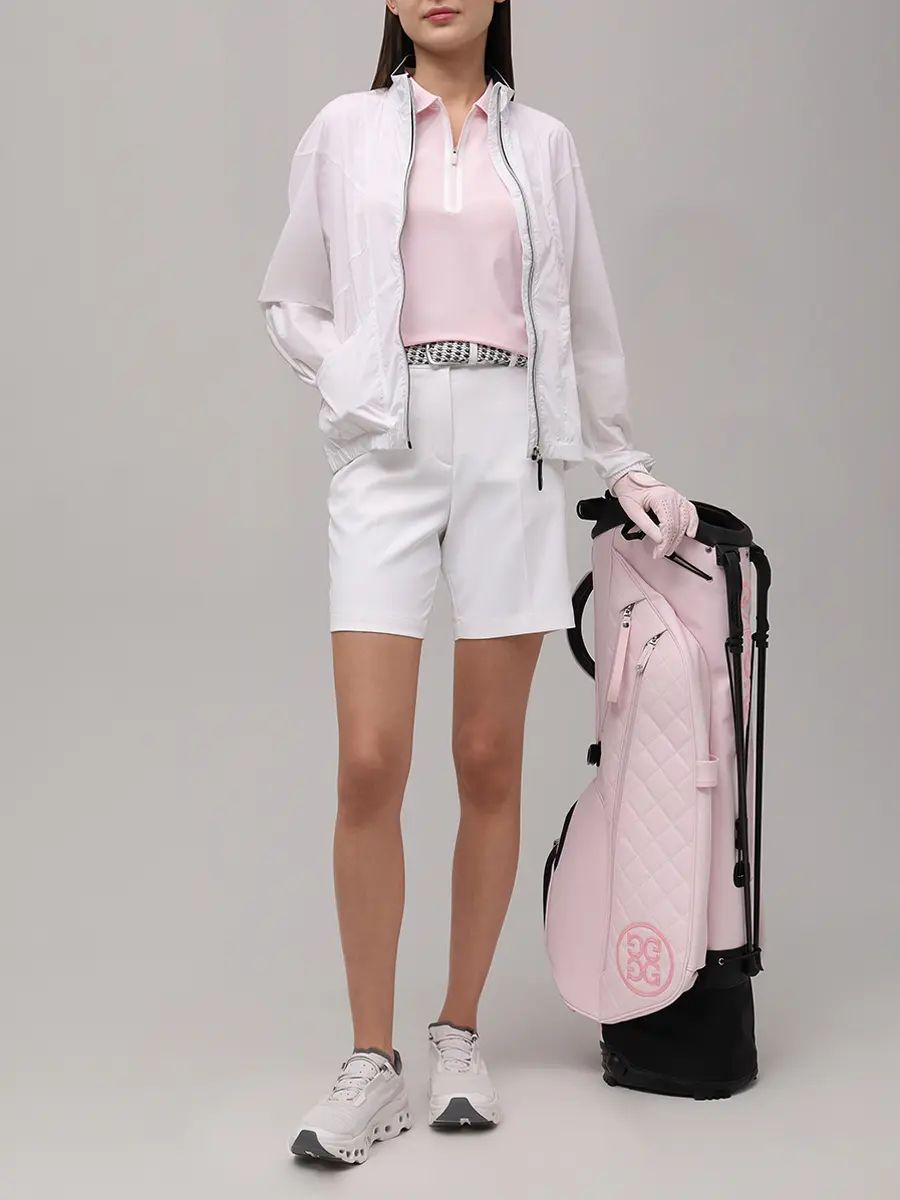 Поло однотонное GFORE GLP000061 Розовый  Фото 2