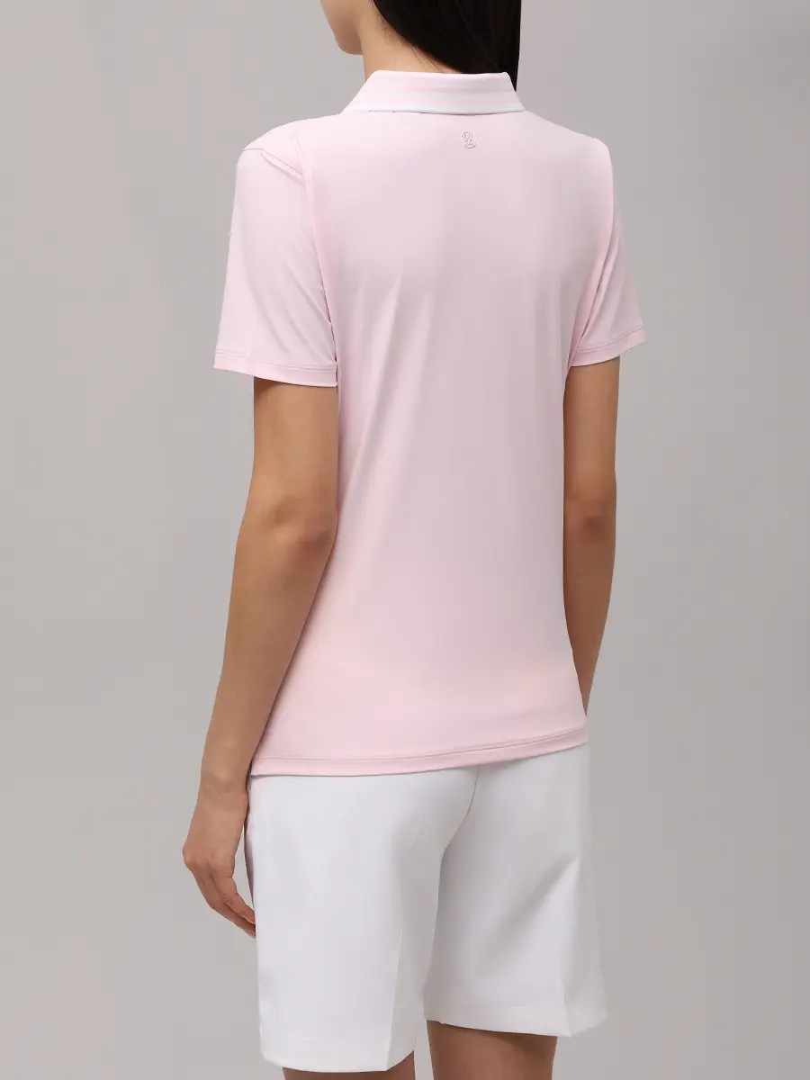Поло однотонное GFORE GLP000061 Розовый  Фото 3