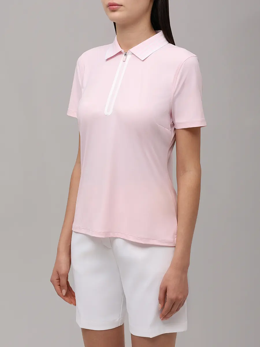 Поло однотонное GFORE GLP000061 Розовый  Фото 4