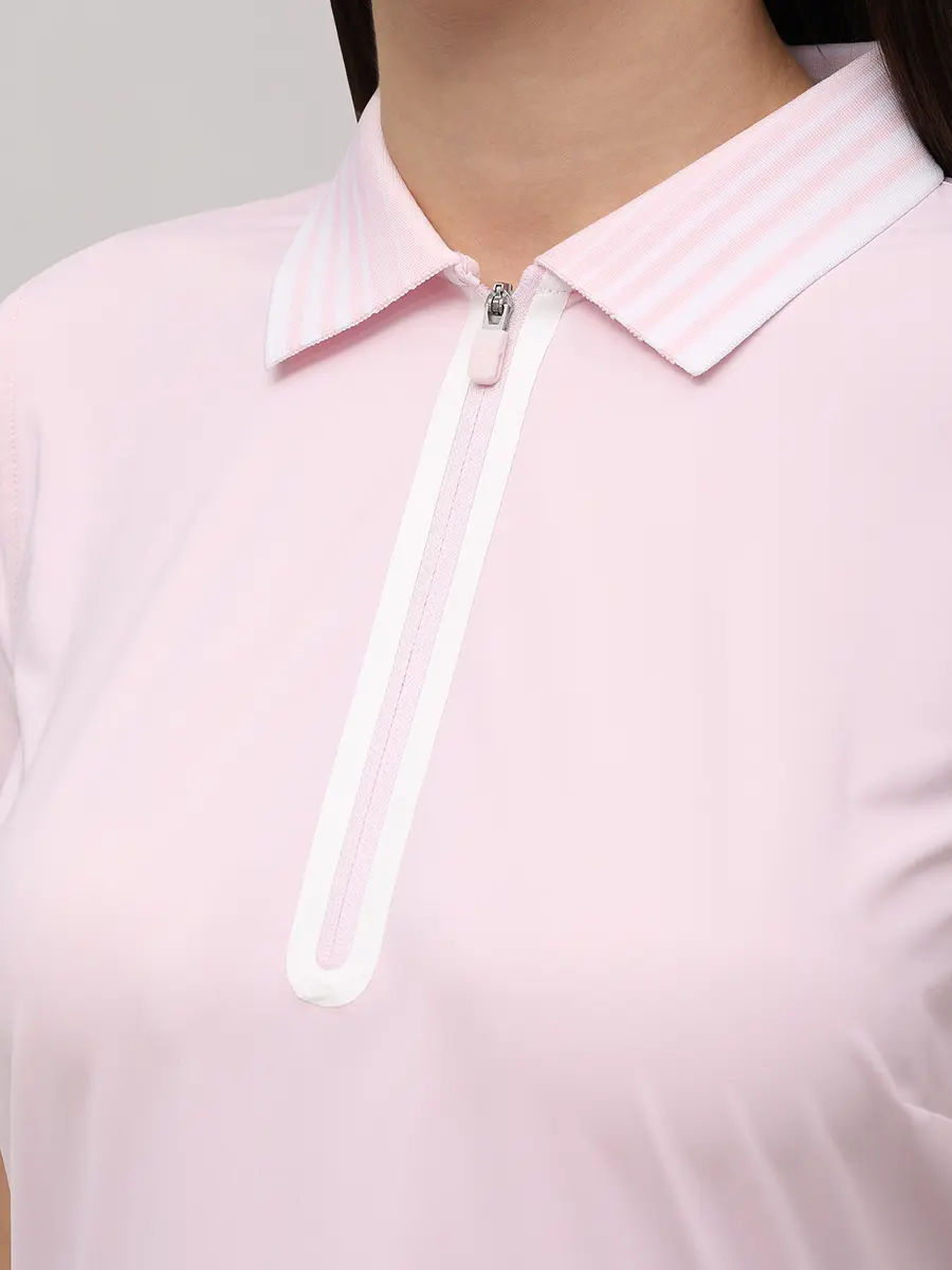 Поло однотонное GFORE GLP000061 Розовый  Фото 5