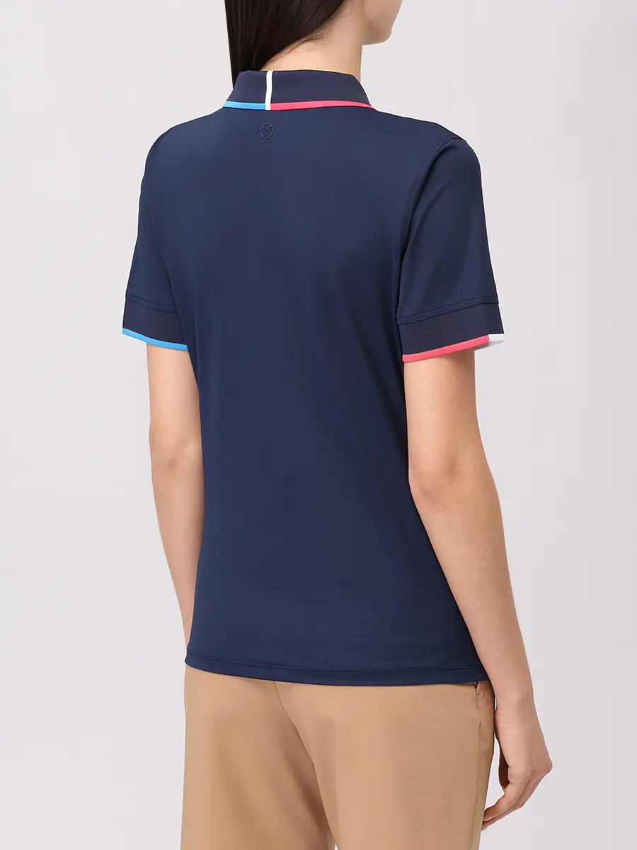 Поло однотонное GFORE GLP000040 Синий  Фото 3