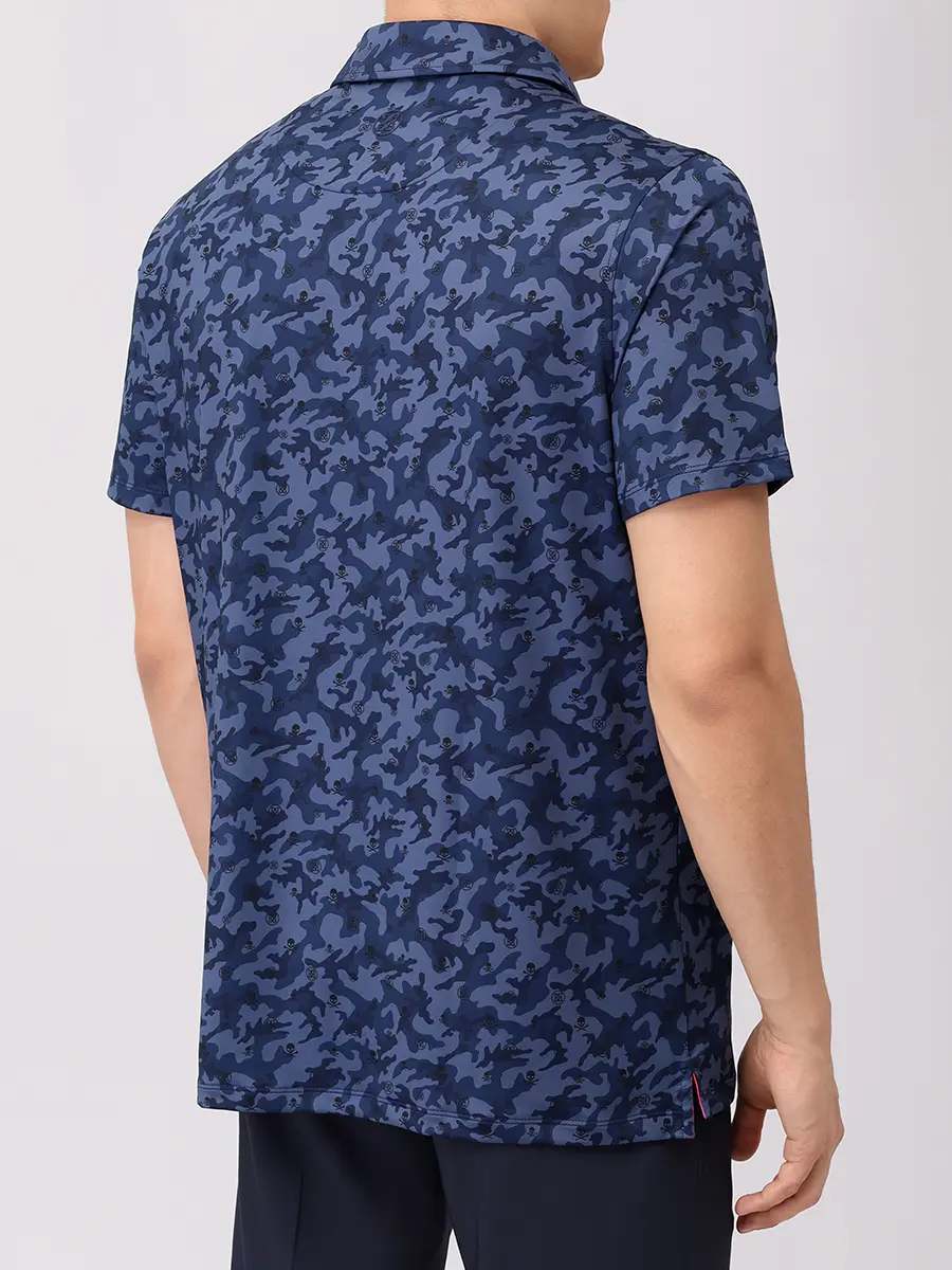 Поло с принтом GFORE GMP000001 Синий  Фото 3