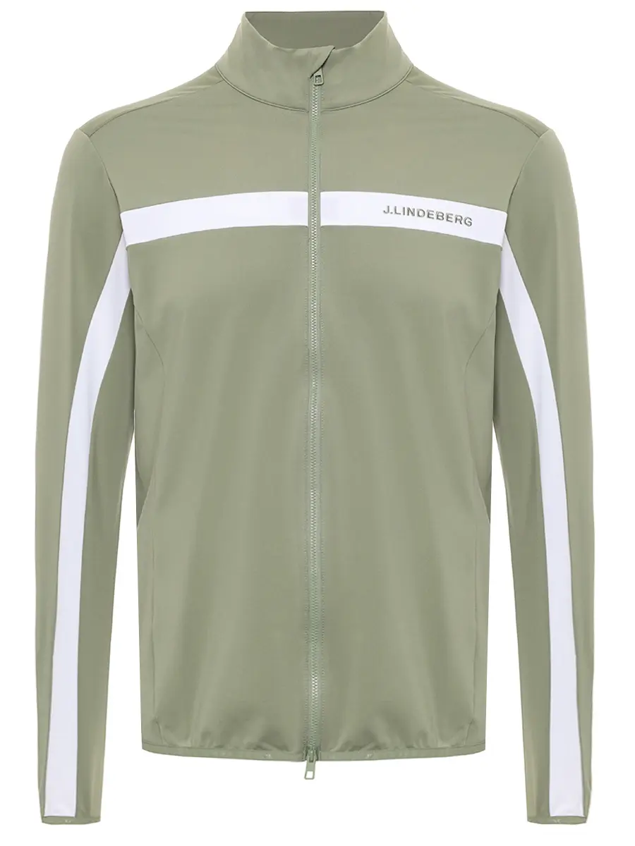 Олимпийка с логотипом J.LINDEBERG GMJS11957/M311 Зеленый 