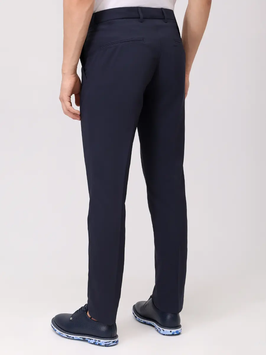 Брюки однотонные J.LINDEBERG GMPA1299132 /6855 Синий  Фото 3