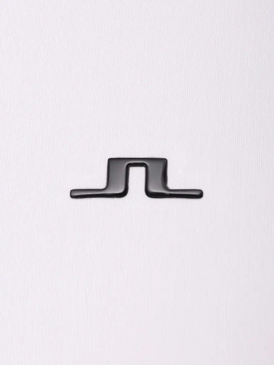 Поло с логотипом J.LINDEBERG GWJT11818/0000 Белый  Фото 6