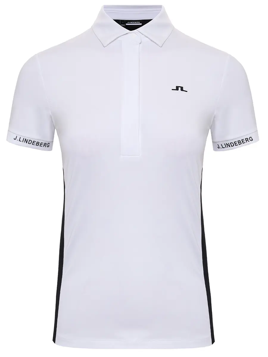 Поло с логотипом J.LINDEBERG GWJT11818/0000 Белый 