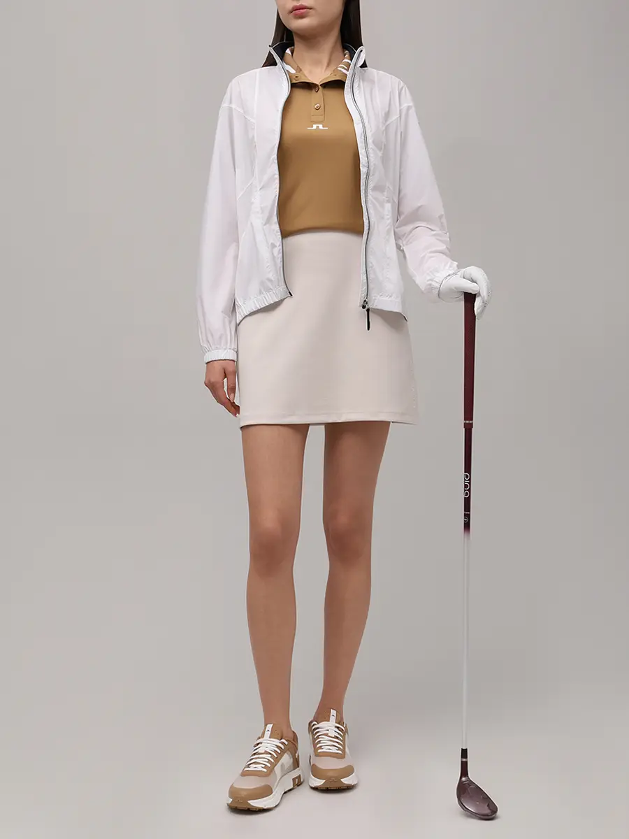 Юбка однотонная J.LINDEBERG GWSD11789/U029 Бежевый  Фото 2