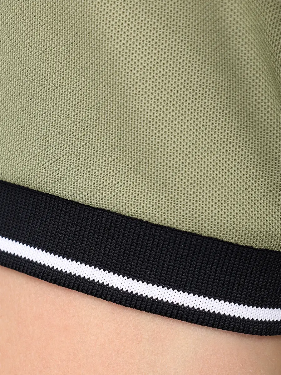 Поло с логотипом J.LINDEBERG GMJT12492/M311 Зеленый  Фото 6