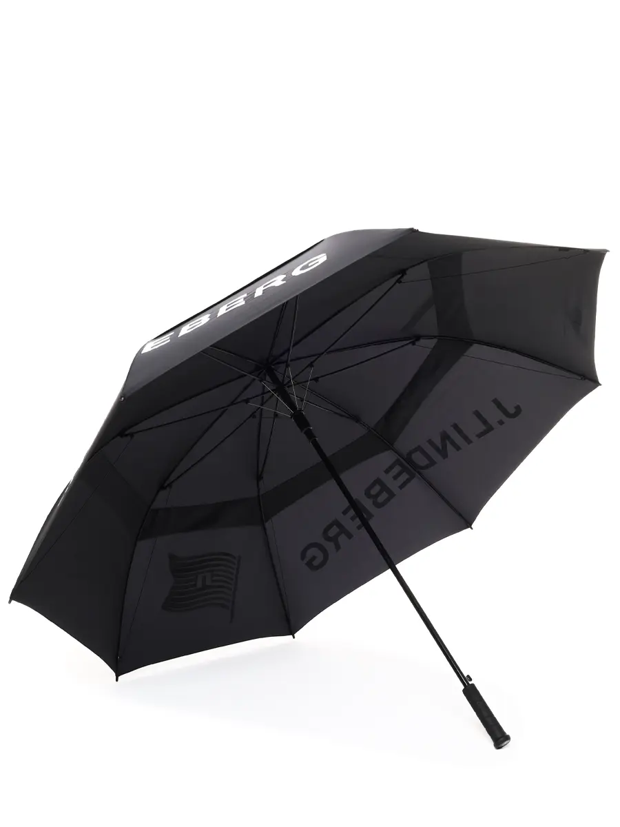 Зонт с логотипом J.LINDEBERG GMAC12379/9999 Черный 