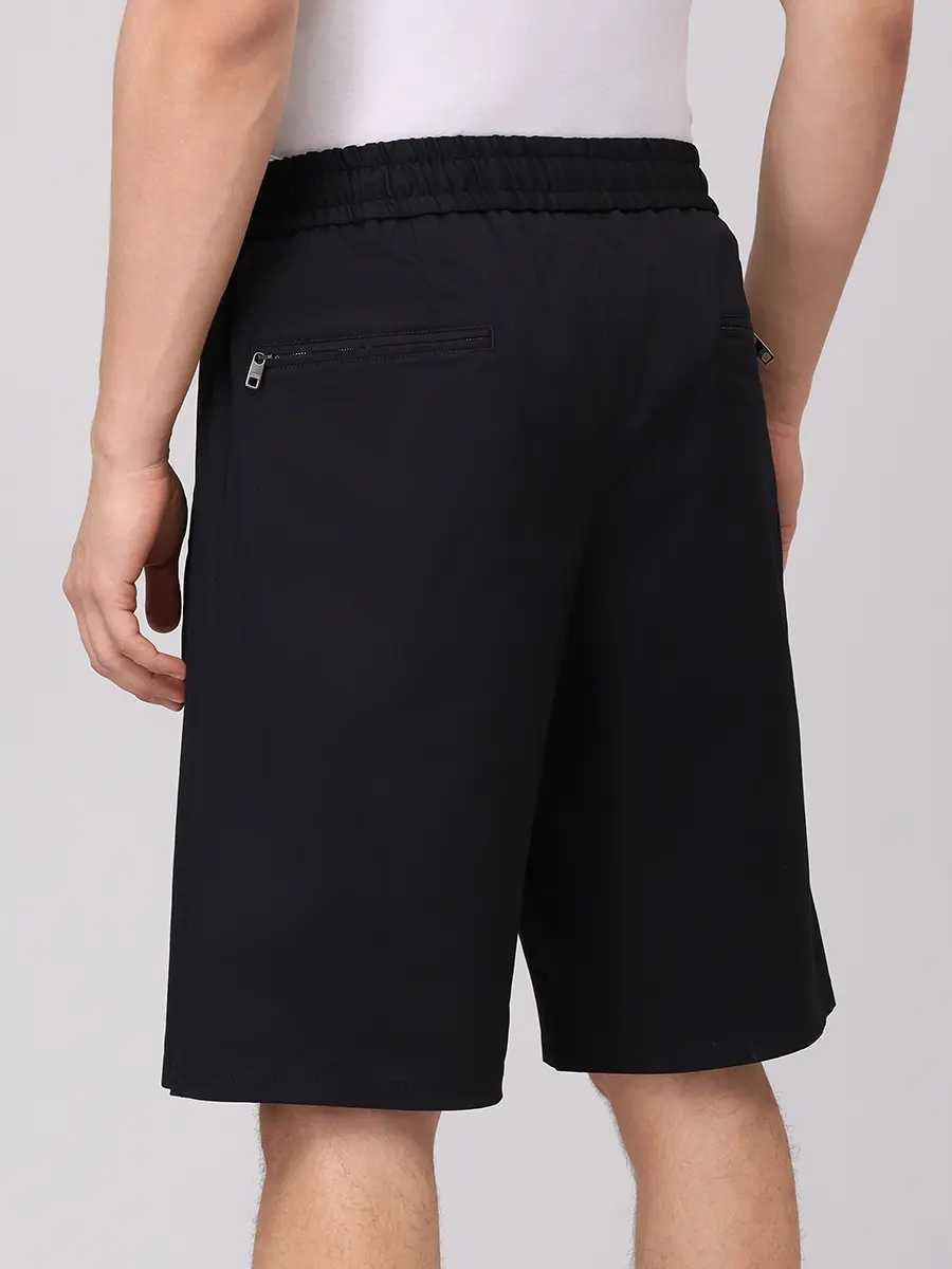 Шорты хлопковые DOLCE & GABBANA GP0Y4TFUFNV N0000 Черный  Фото 3