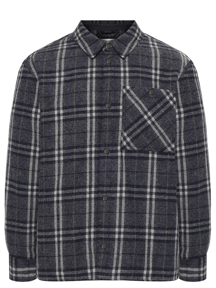 

Куртка шерстяная, Клетка, 8102224 A5924