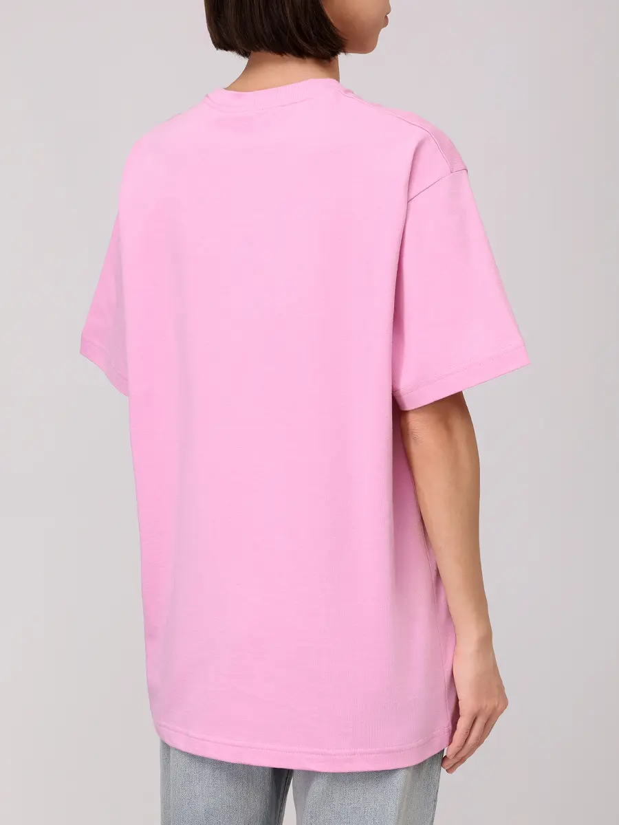 Футболка хлопковая GUCCI 788093XJG5R5967 Розовый  Фото 3
