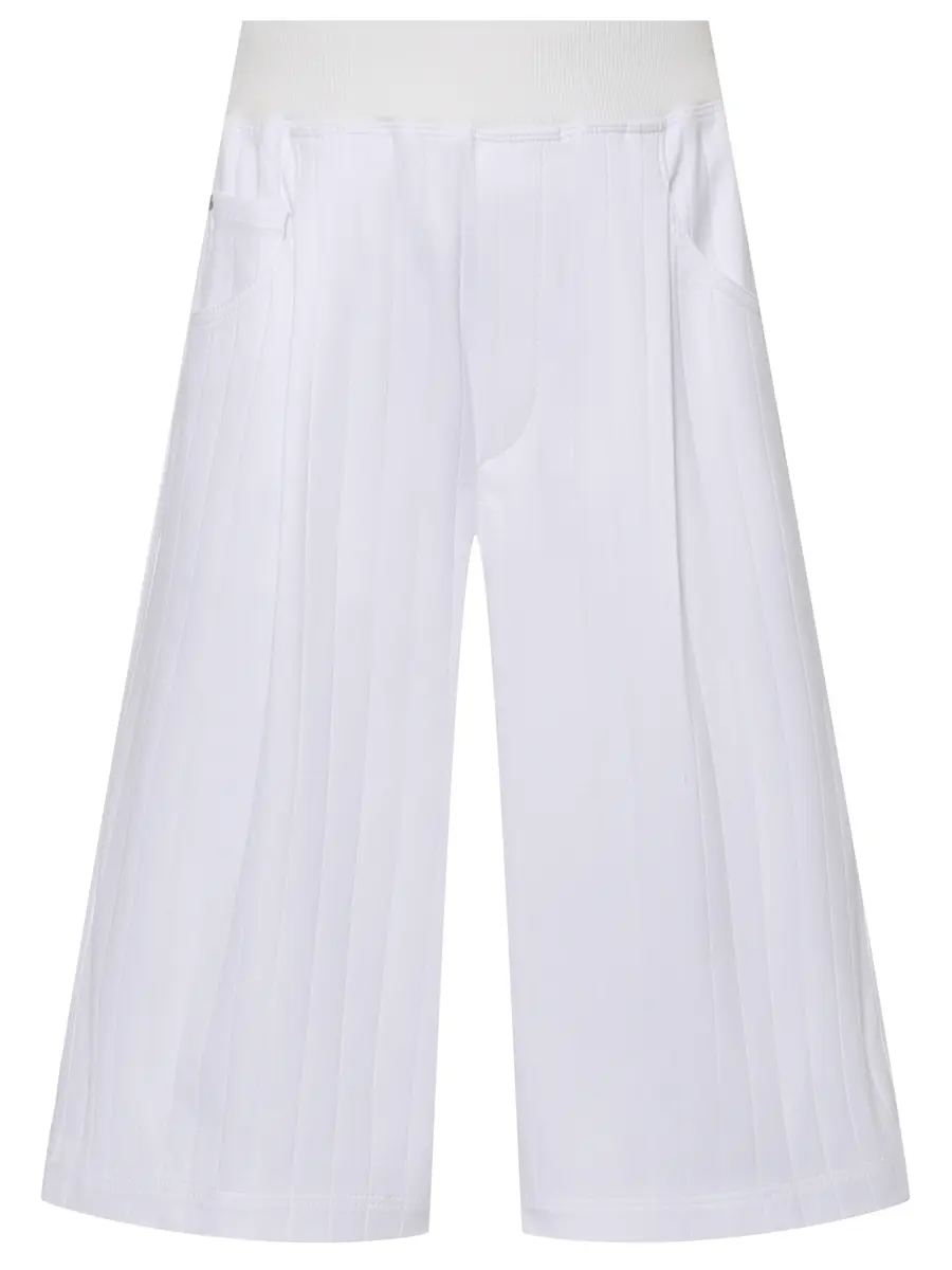 Шорты хлопковые BRUNELLO CUCINELLI ML921P8875 C159+ Белый 