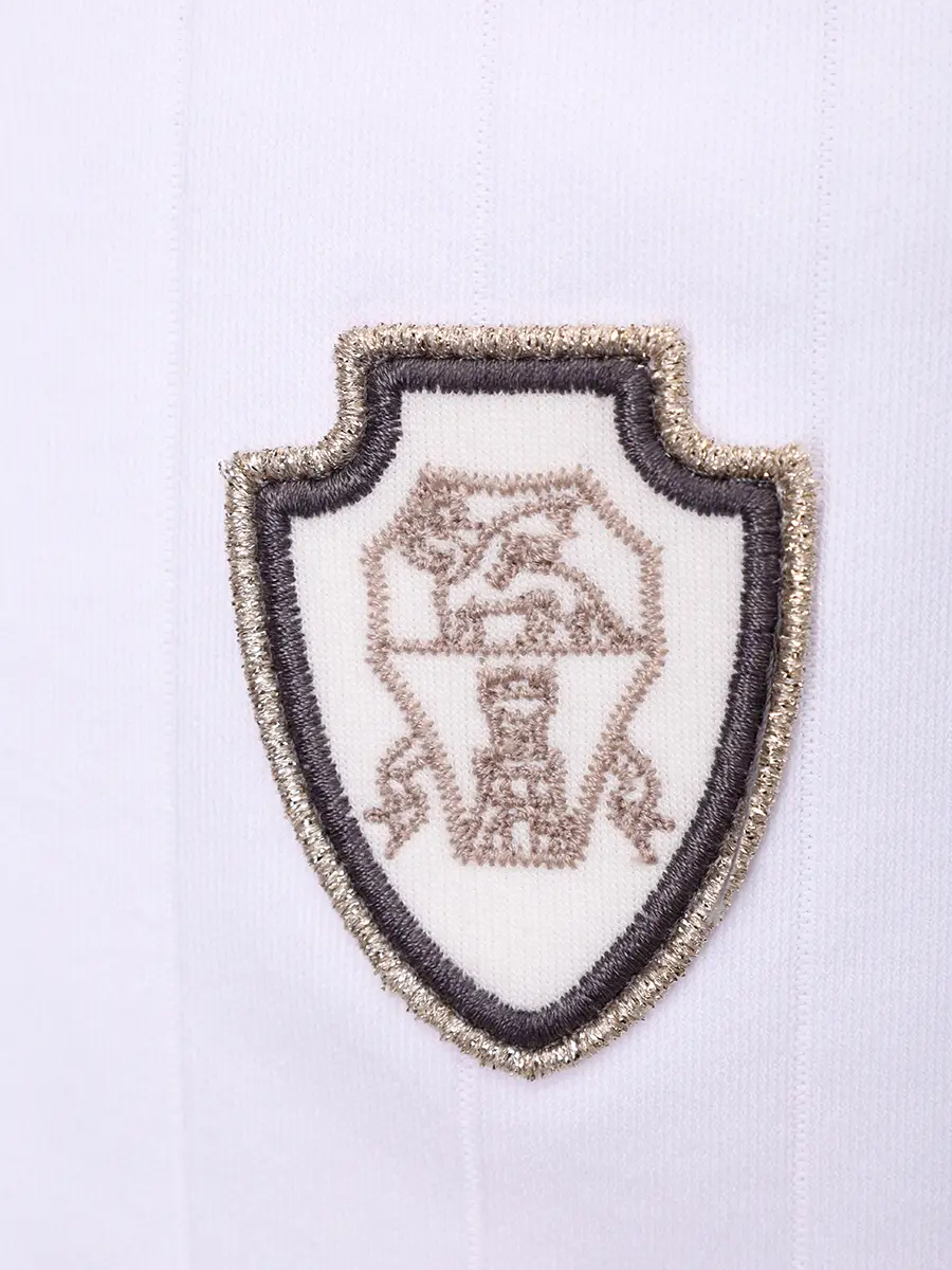 Шорты хлопковые BRUNELLO CUCINELLI ML921P8875 C159+ Белый  Фото 6