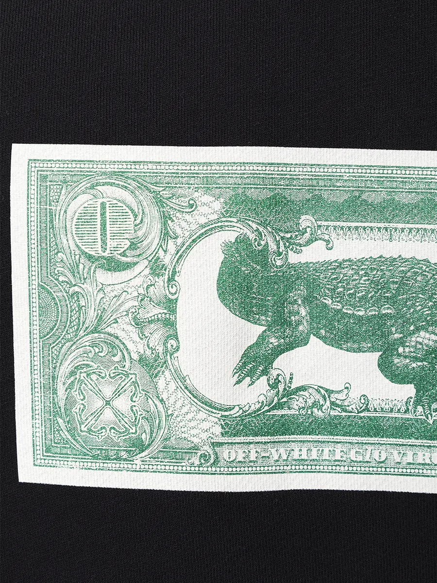 Худи хлопковое OFF-WHITE OMBB085S25FLE00H1058 Принт  Фото 6