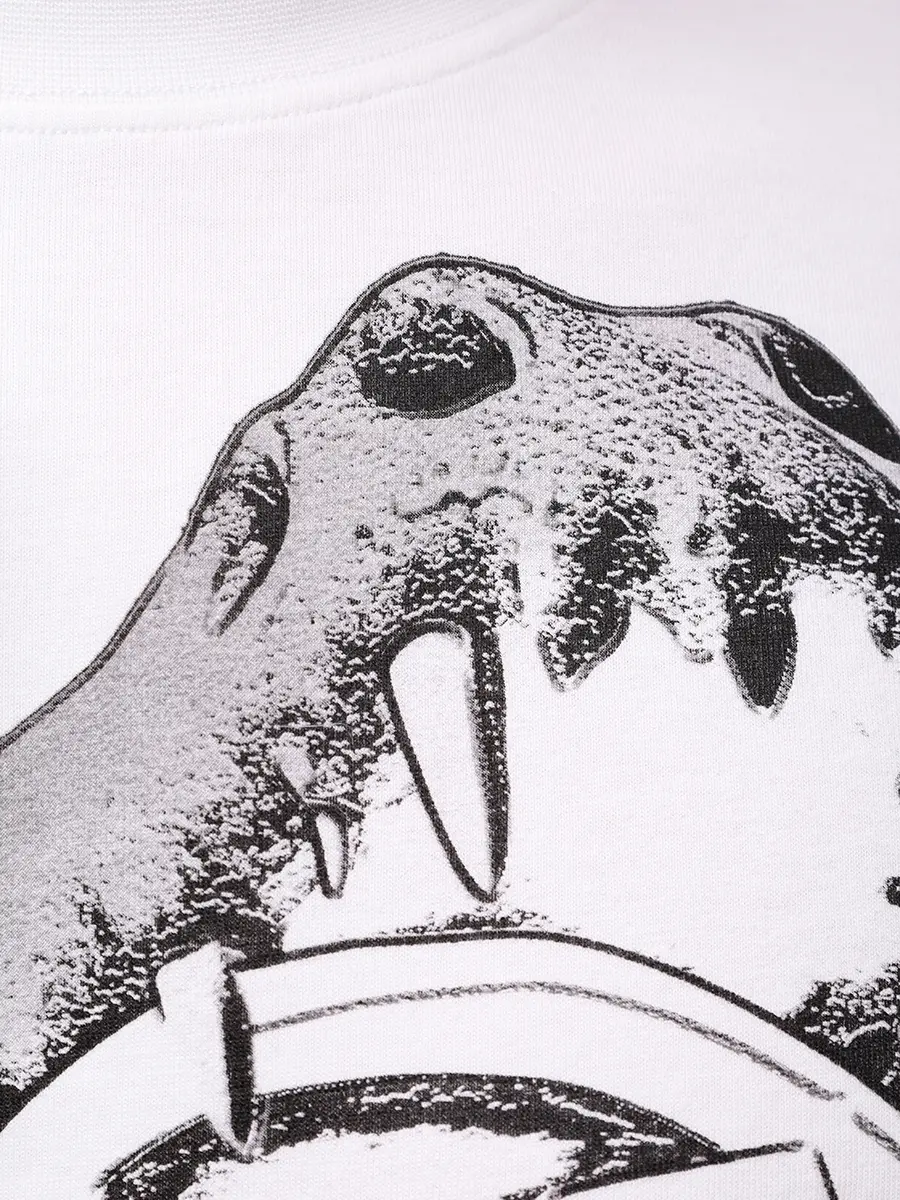 Футболка хлопковая OFF-WHITE OMAA120S25JER0050110 Белый  Фото 6