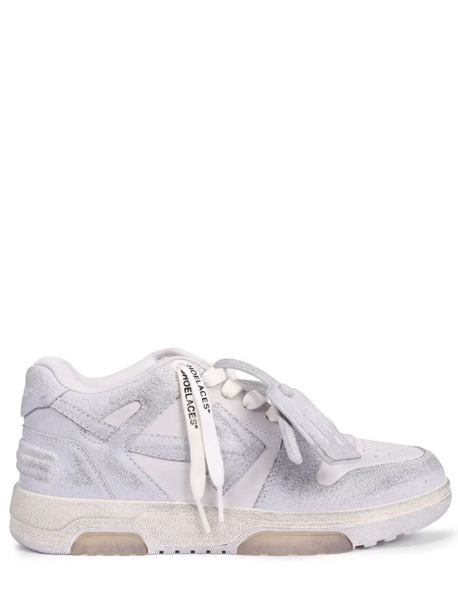 Кеды Out of Office OFF-WHITE OWIA259C99LEA0130101 Серый 