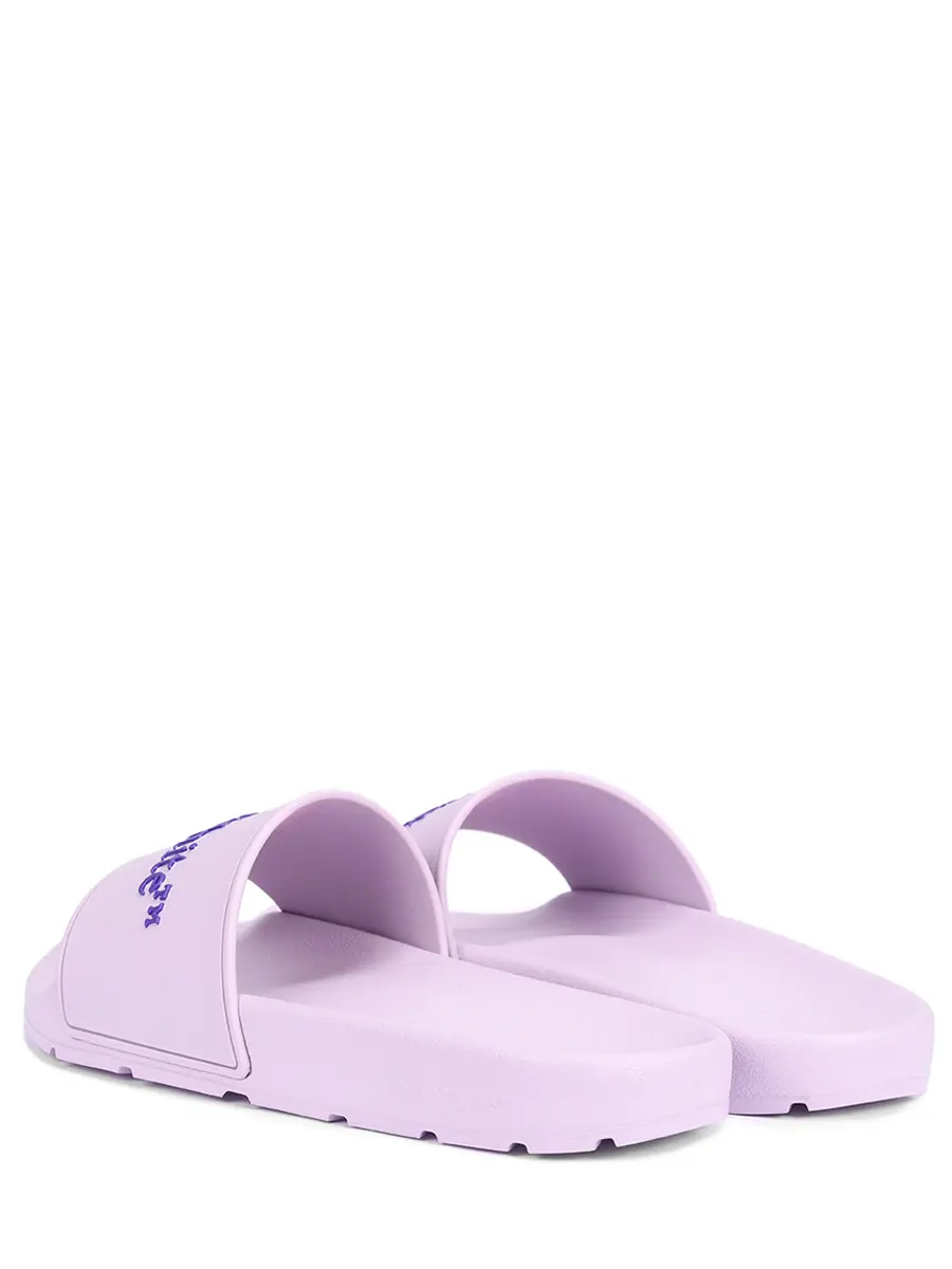 Шлепанцы Off-White Bookish OFF-WHITE OWIU001S25MAT0013F49 Сиреневый  Фото 4