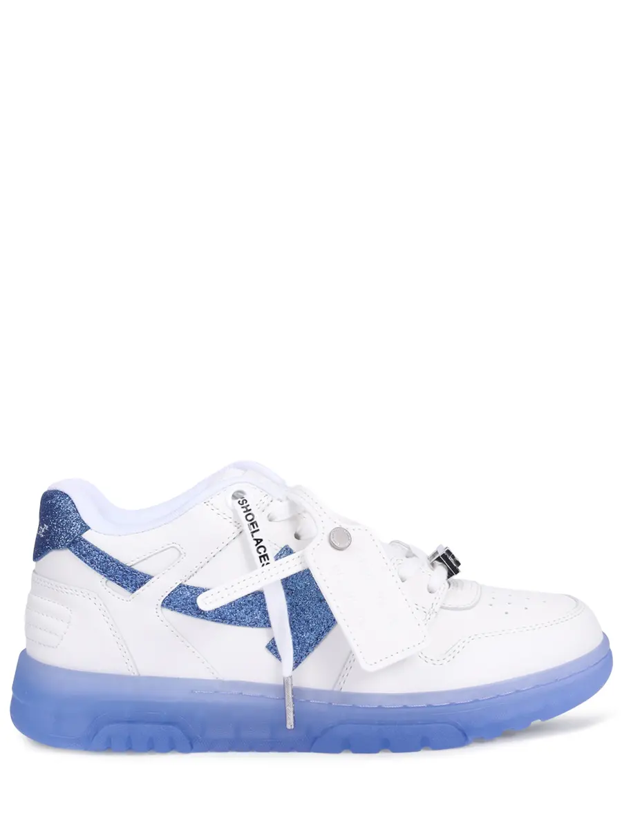 Кеды кожаные Out of Office OFF-WHITE OWIA259S25LEA0080142 Белый 