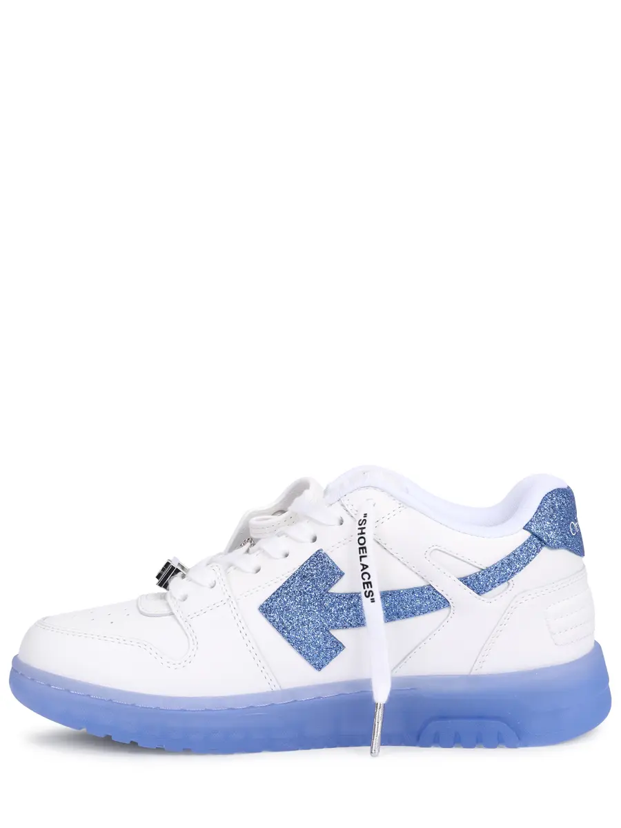 Кеды кожаные Out of Office OFF-WHITE OWIA259S25LEA0080142 Белый  Фото 3