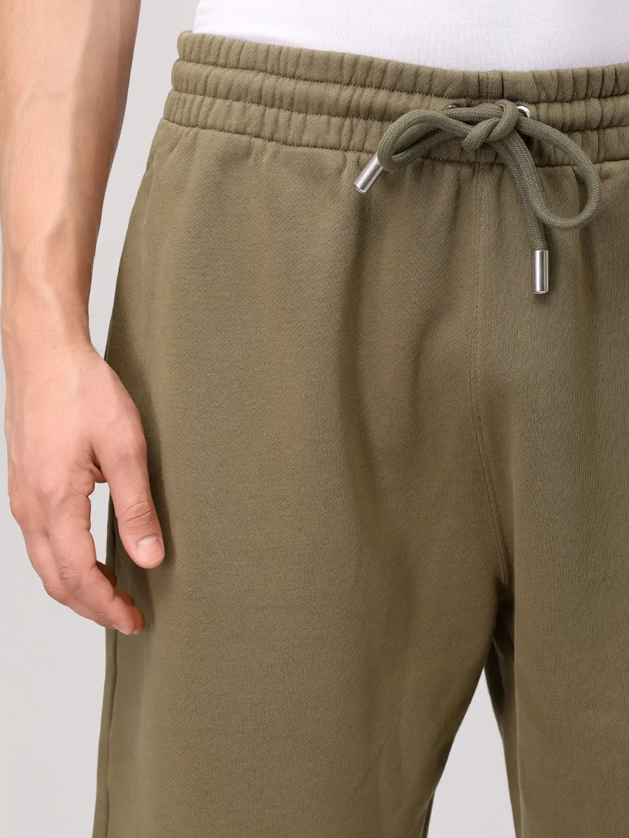 Шорты хлопковые OFF-WHITE OMCI013S25FLE0035601 Хаки  Фото 5