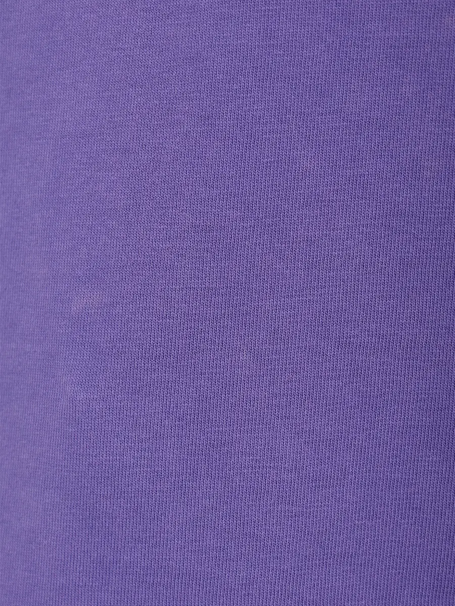 Футболка хлопковая OFF-WHITE OWAA134S25JER0033749 Фиолетовый  Фото 6