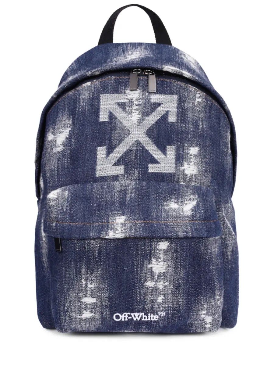 Рюкзак текстильный Heritage OFF-WHITE OMNB123C99DEN0014000 Деним 