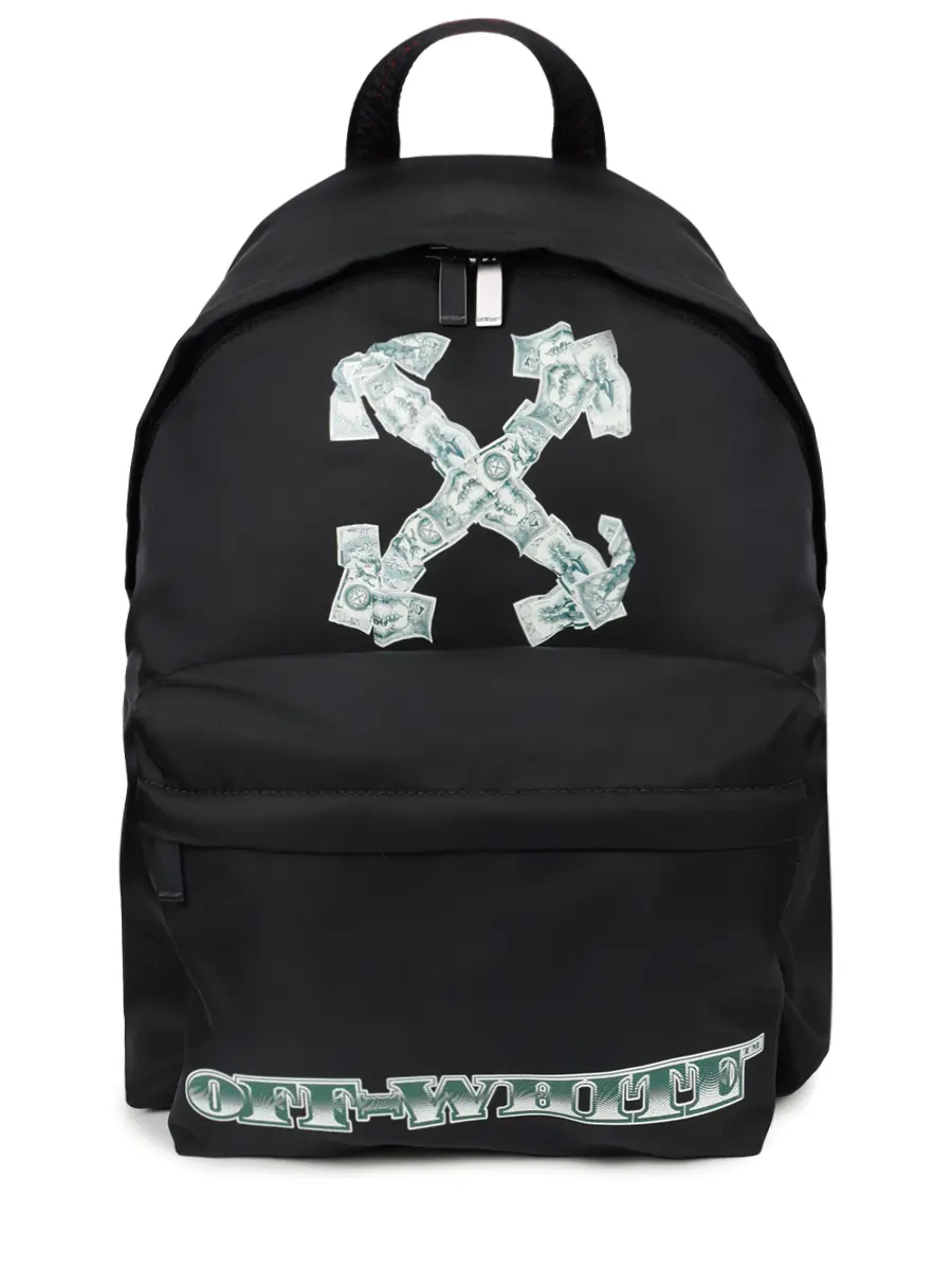 Рюкзак текстильный OFF-WHITE OMNB123S25FAB0031057 Черный 