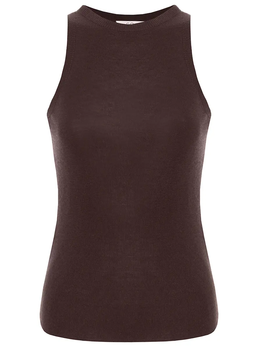 Топ кашемировый CO 8200BCM 204 Коричневый 