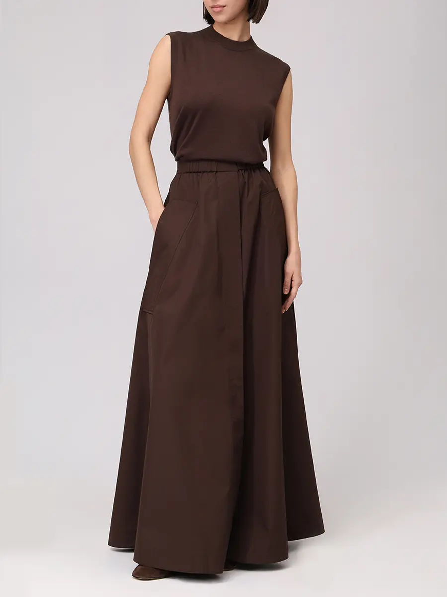 Топ кашемировый CO 7171BCM 204 Коричневый  Фото 2