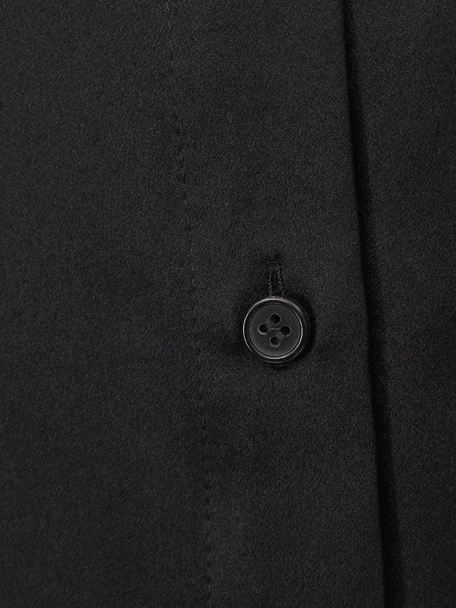 Рубашка шелковая CO 1866CSSC-CORE 001 Черный  Фото 6