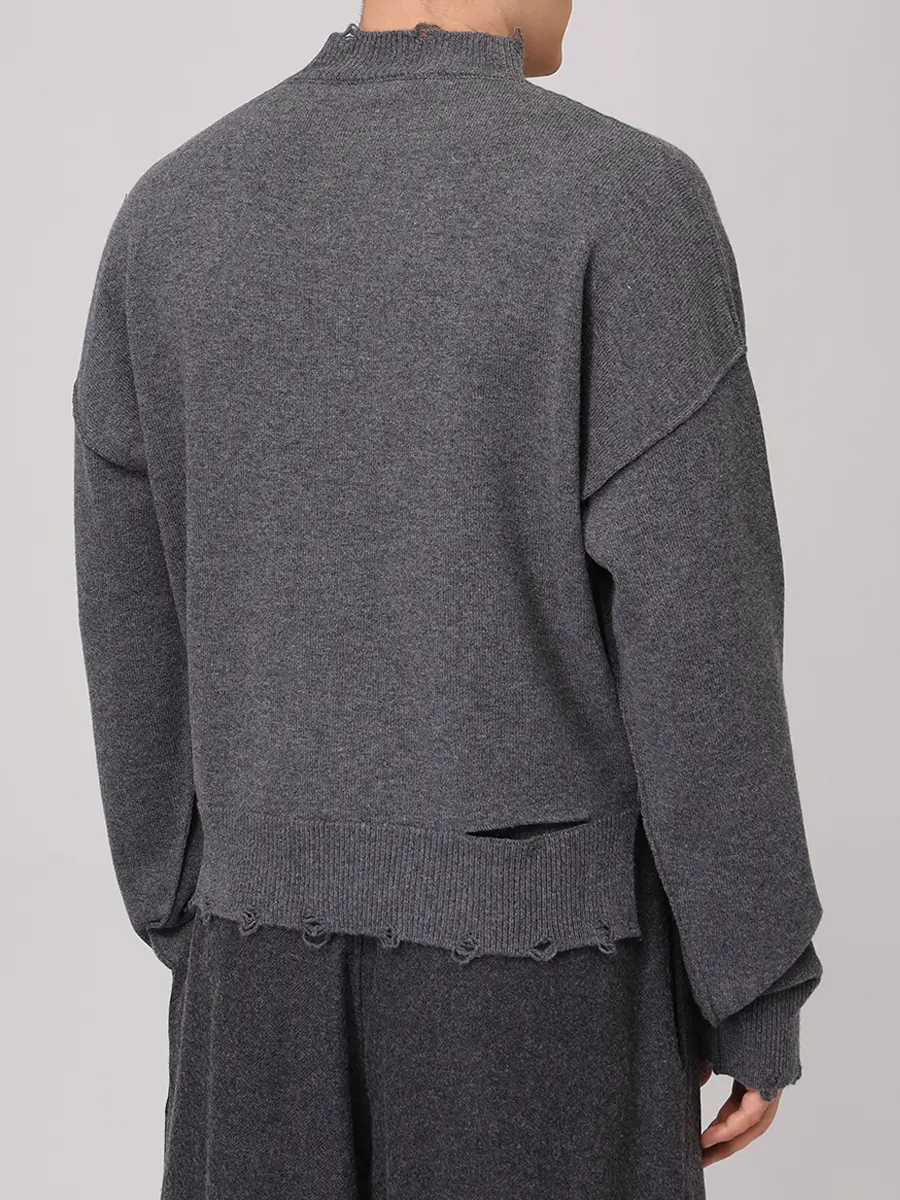 

Джемпер шерстяной, Серый, 25MMAG08