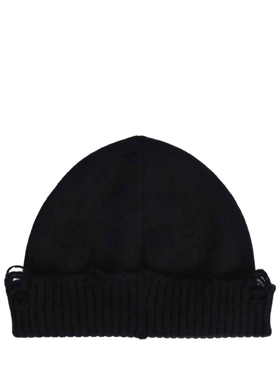 Шапка из шерсти и кашемира ANDREA YA’AQOV 25MMAG11 Черный  Фото 2