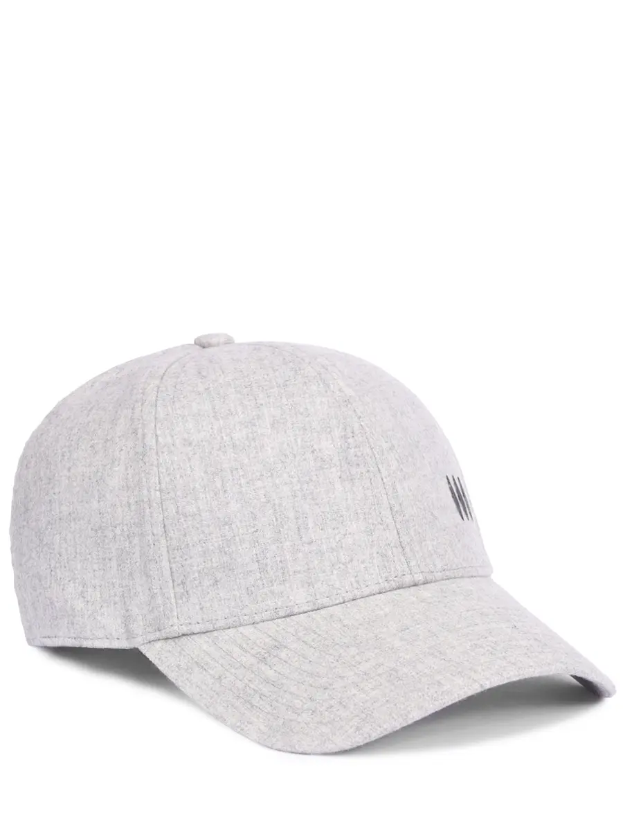 Бейсболка кашемировая HETREGO 8P005 F 25WU15 LGM KLEDI Серый 