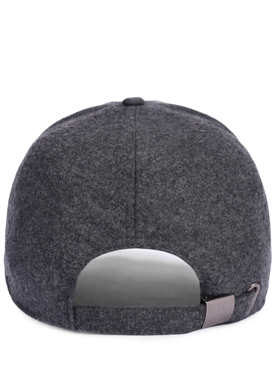 Бейсболка кашемировая HETREGO 8P005D F 25WD15 PMM KLEDI Серый  Фото 2