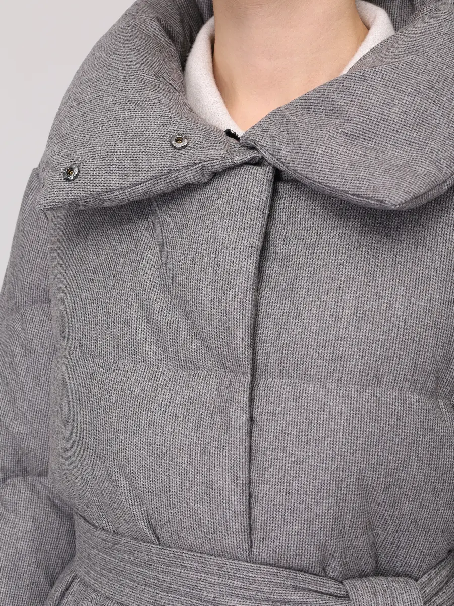 Пуховик стеганый HETREGO 8P740 F 25W015 CHF54 LOUISE Бежевый  Фото 5