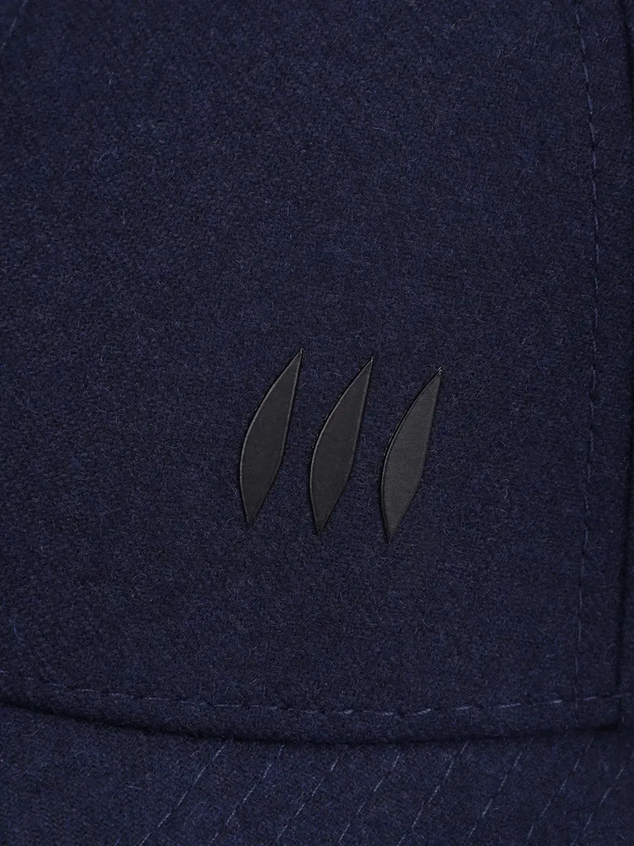 Бейсболка кашемировая HETREGO 8P005 F 25WU15 ECL KLEDI Синий  Фото 3