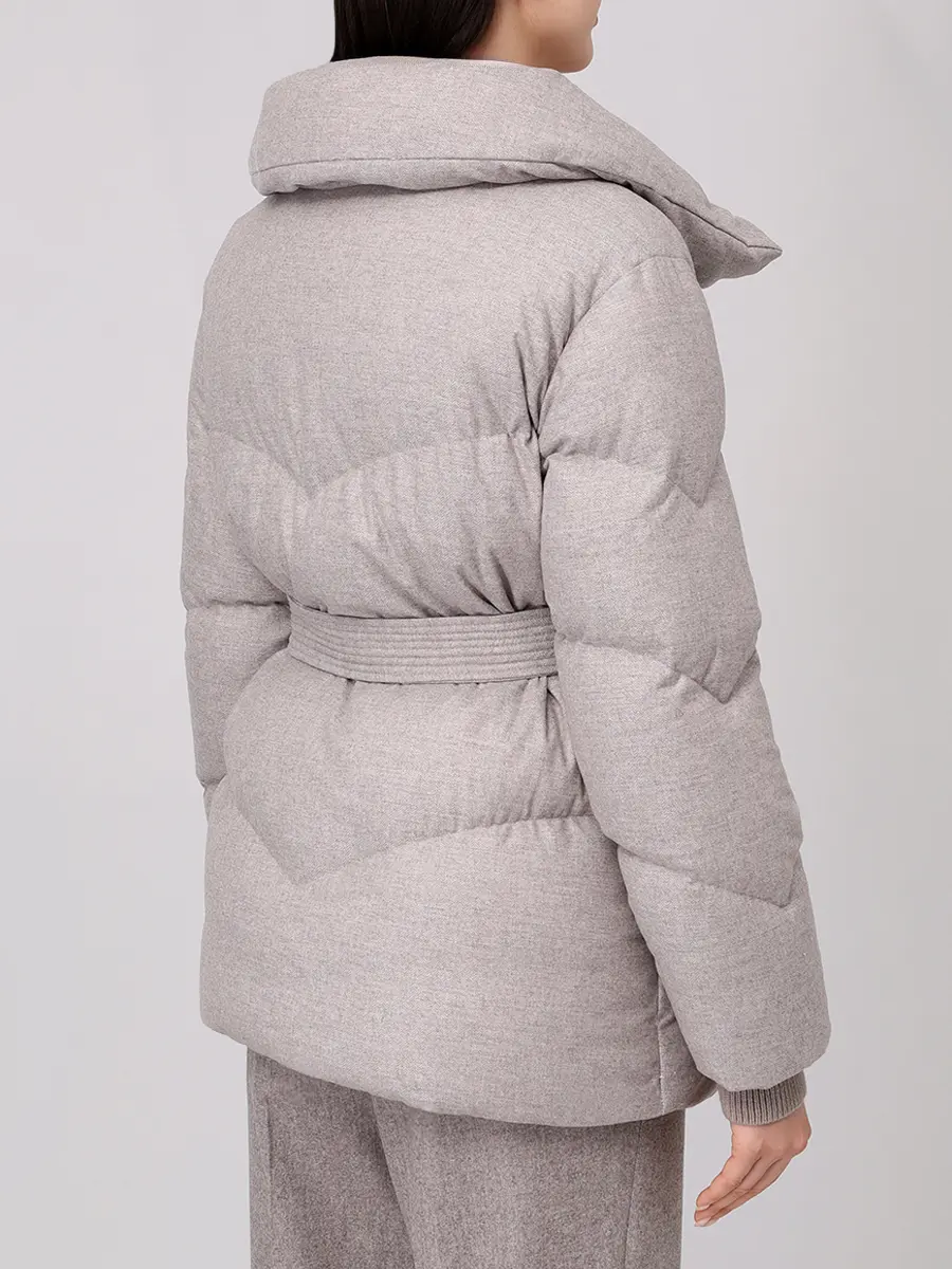 Пуховик стеганый HETREGO 8P740 F 25W015 FH1-8 LOUISE Бежевый  Фото 3