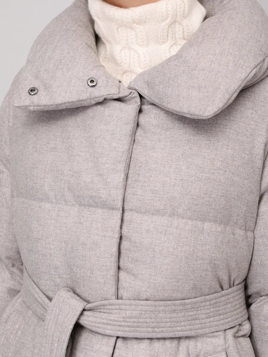 Пуховик стеганый HETREGO 8P740 F 25W015 FH1-8 LOUISE Бежевый  Фото 5