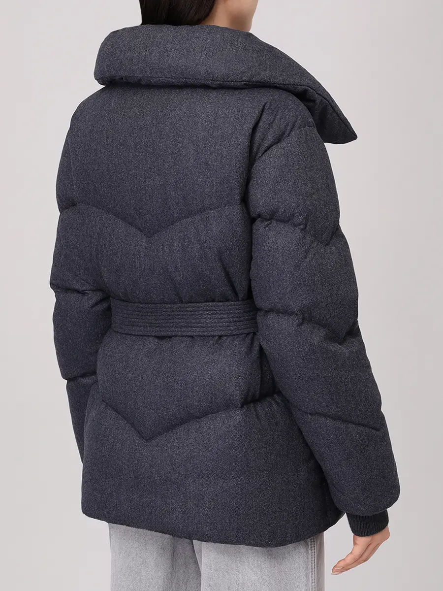 Пуховик стеганый HETREGO 8P740 F 25W015 FH2-26 LOUISE Синий  Фото 3