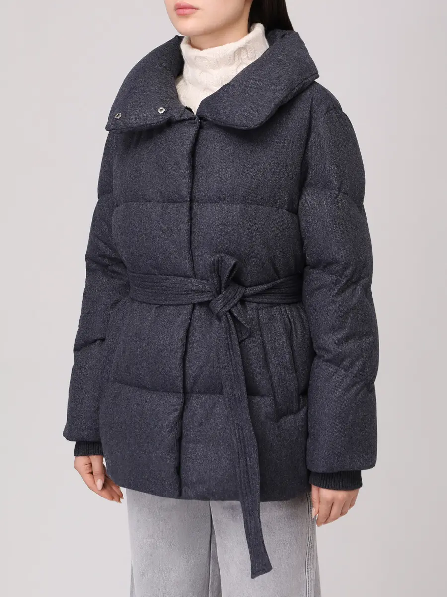 Пуховик стеганый HETREGO 8P740 F 25W015 FH2-26 LOUISE Синий  Фото 4