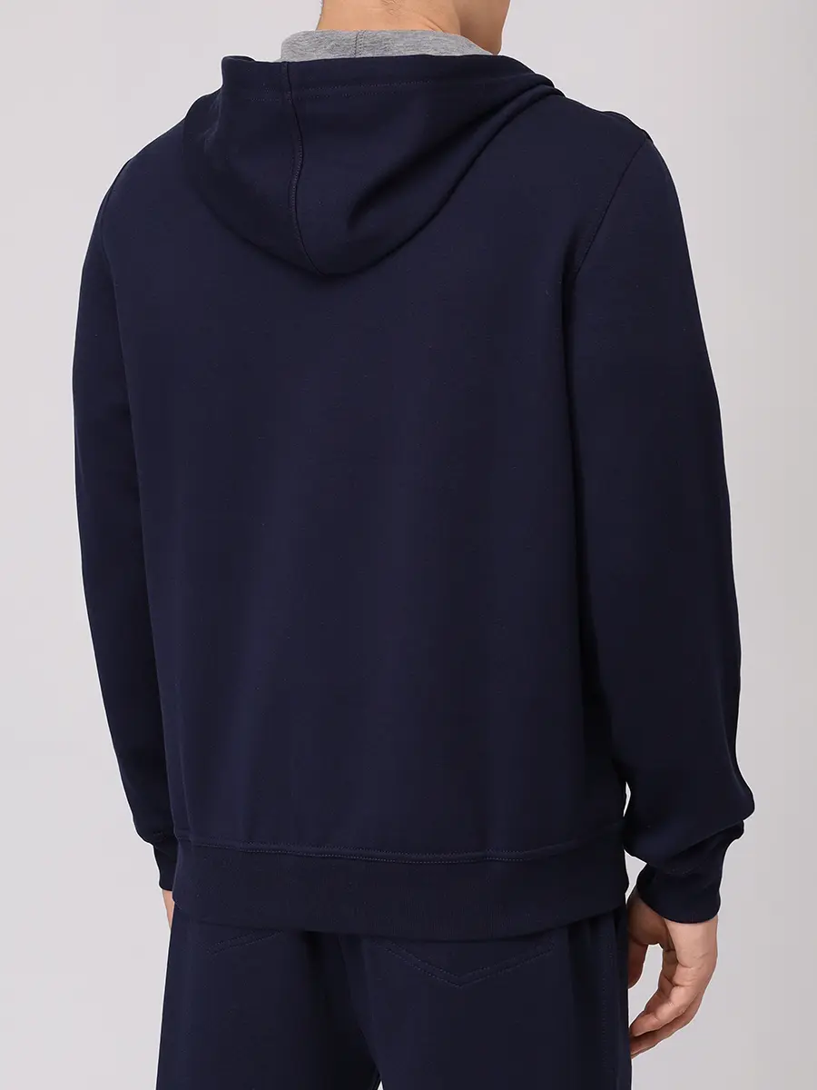 Костюм хлопковый BRUNELLO CUCINELLI MM8319069G/MM8313243G C1265 Синий  Фото 3