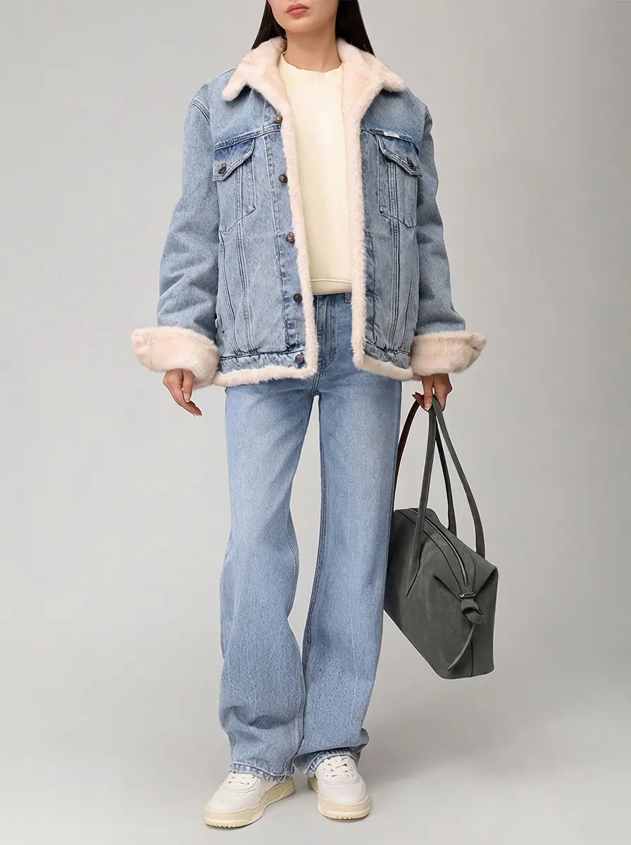 Толстовка хлопковая OFF-WHITE OWBA075F23JER006 Кремовый  Фото 2