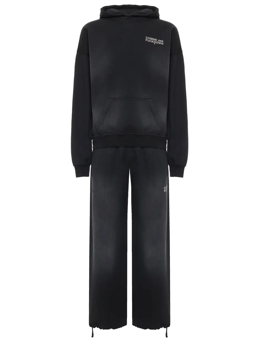 Костюм хлопковый COMME DES FUCKDOWN CFABM01740/CFABM01744 NERO Черный 